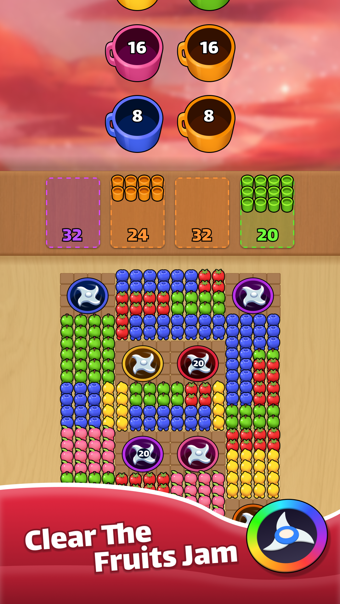 Fruit Hole Level 516